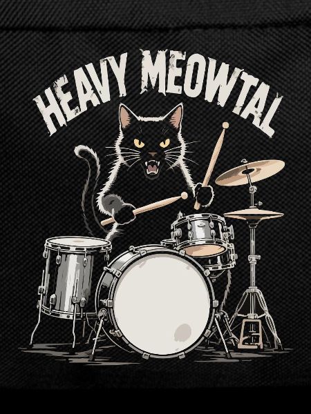 Heavy Meowtal Katzendrummer