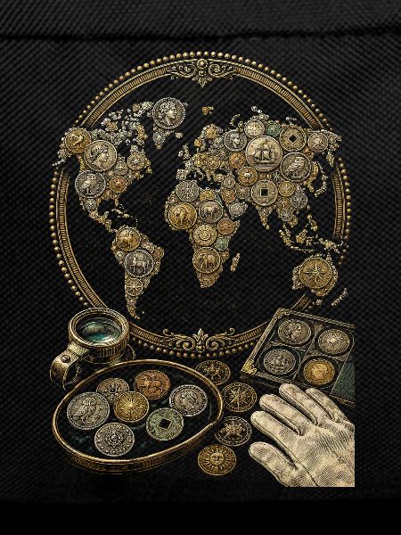 Coin Collector Numismatics Coin Collecting
