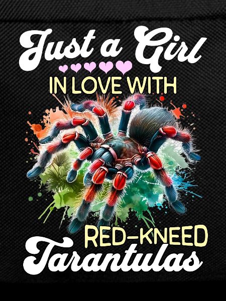 Girl Red Knee Tarantula