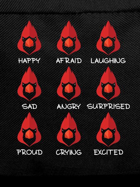Red Cardinal Red Cardinal Cardinals Emotions