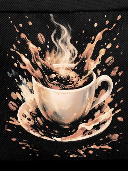 Hot Beans Art Splash Coffee Mug