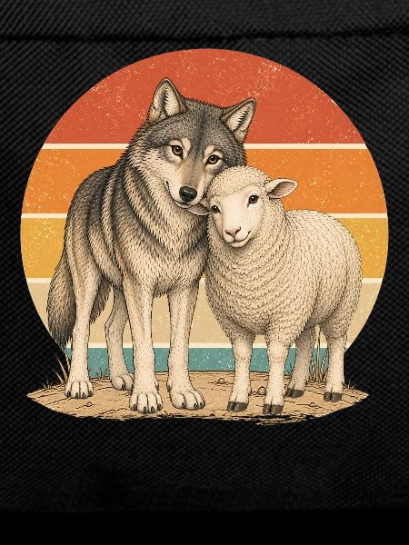Wolf und Schaf