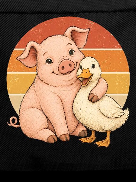 Pig and duck