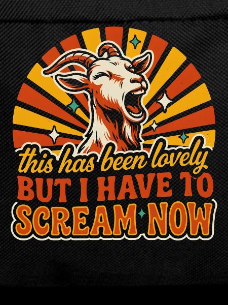 Screaming Goat Retro Burst Tee