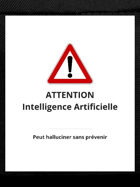 Attention : IA hallucinante