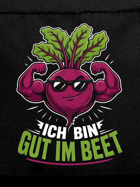 Ich bin gut im Beet Gärtner