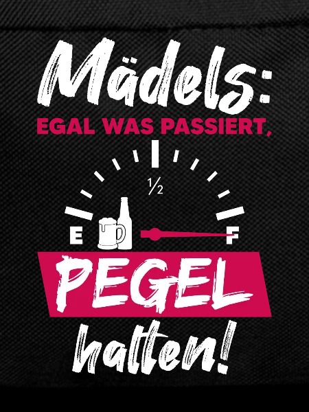 Mädels Bier Pegel Party Lustiger Spruch