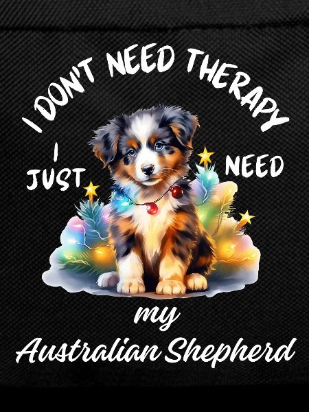 Weihnachts-Australian Shepherd-Welpe