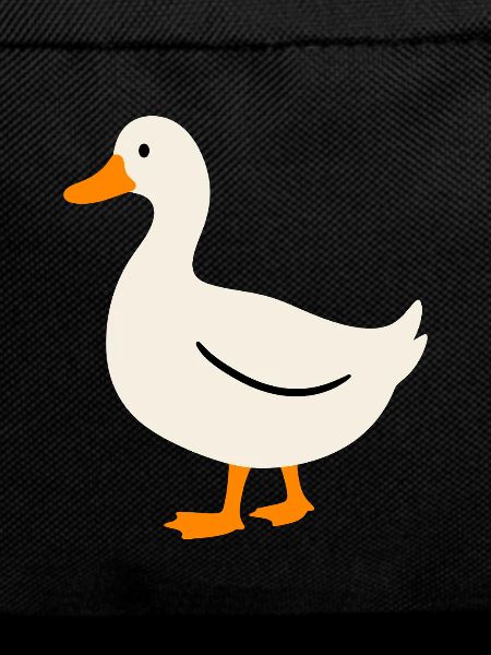 Ente Vogel Illustration Geschenkidee