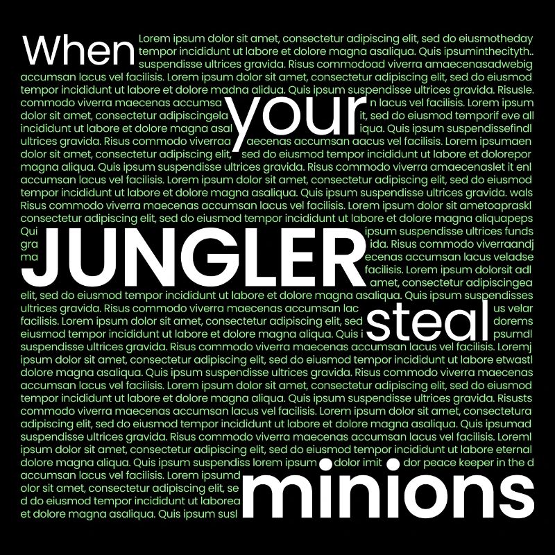 When JUNGLER steals lackeys...