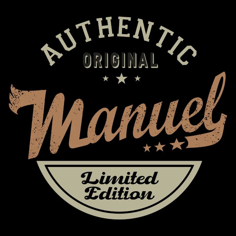 Gift manual Tshirt personalized first name manual