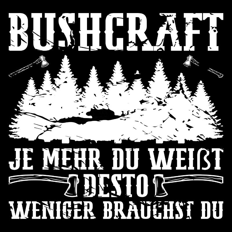 Bushcrafter Rucksack Messer Survival Bushcrafting