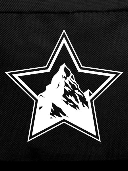 Mountains Symbol Star