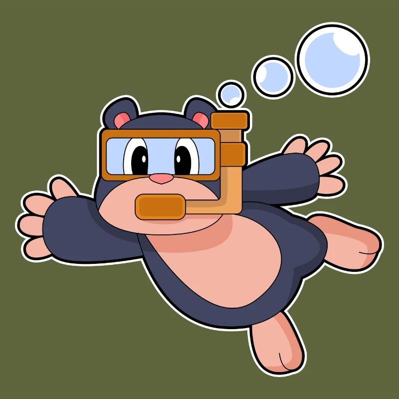 Mole Diver Snorkel Plongée