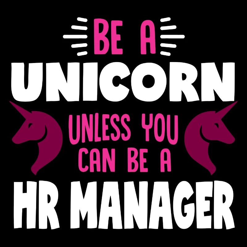 Pferd mit Horn oder HR Manager