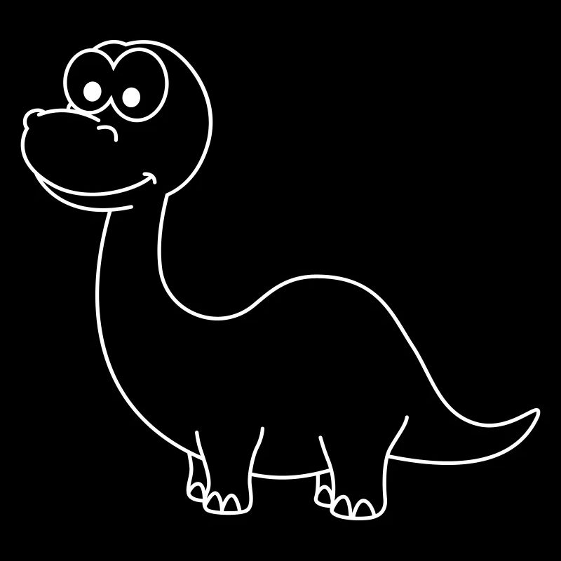 Dinosaur brontosaurus Comic