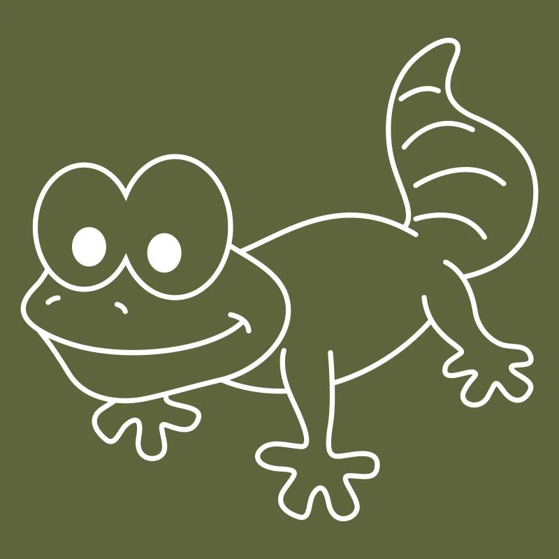 Gecko Comic Animal