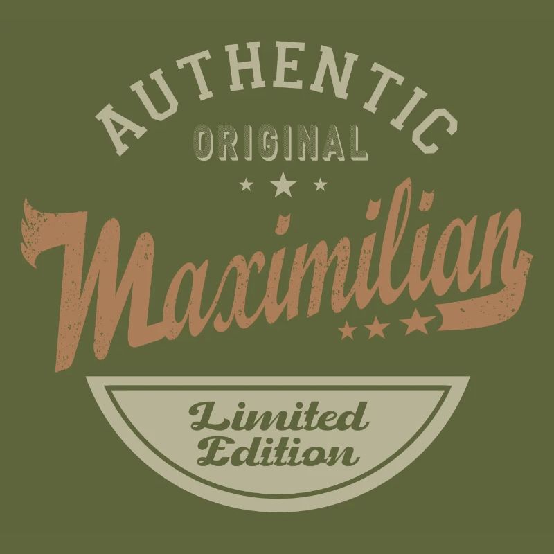 Maximilian Tshirt personalized name maximilian