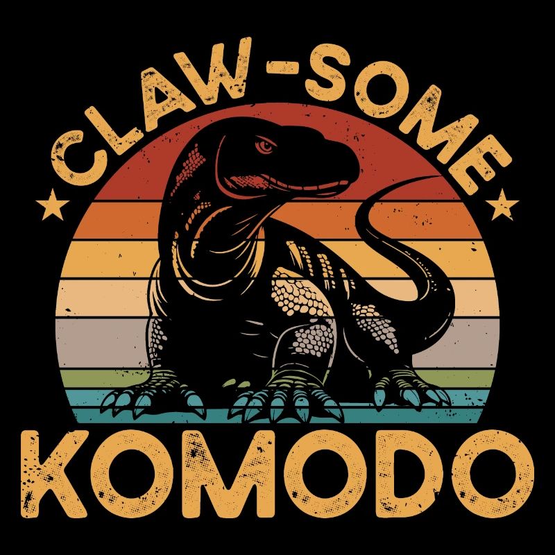 Clawed Komodo dragon owner, wildlife,