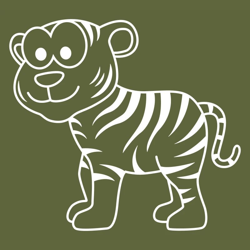 Tiger Comic Animal