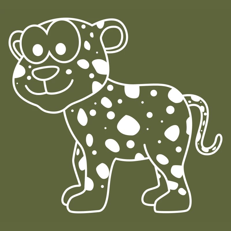 Leopard Comic Animal