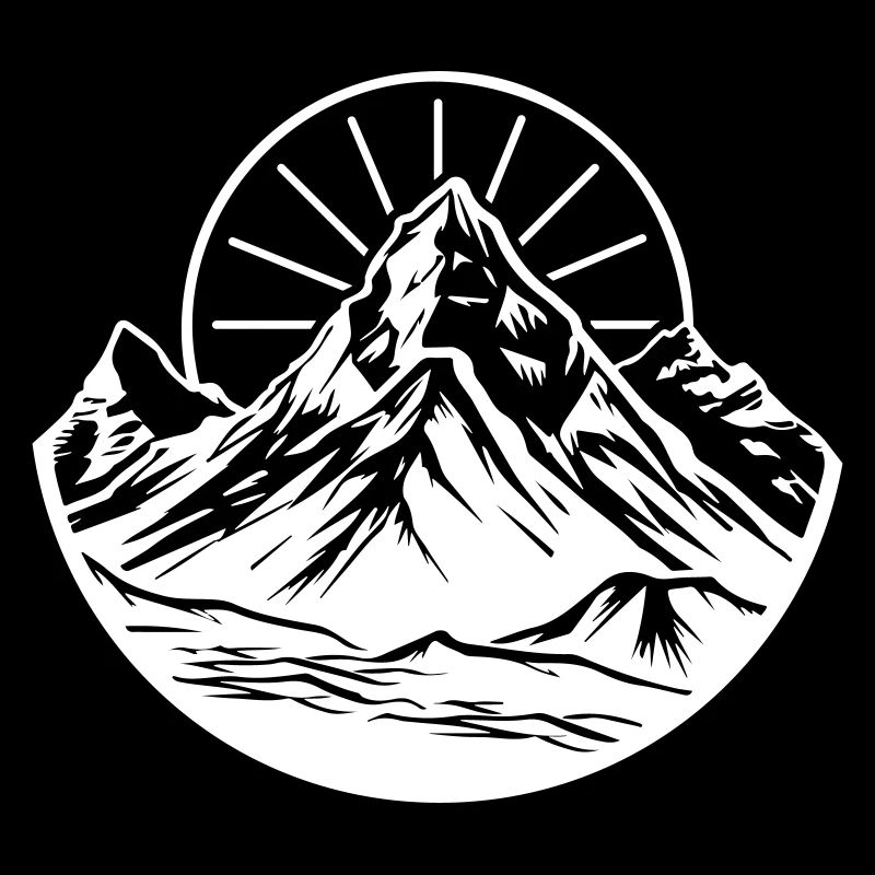 Berge Symbol Mountains