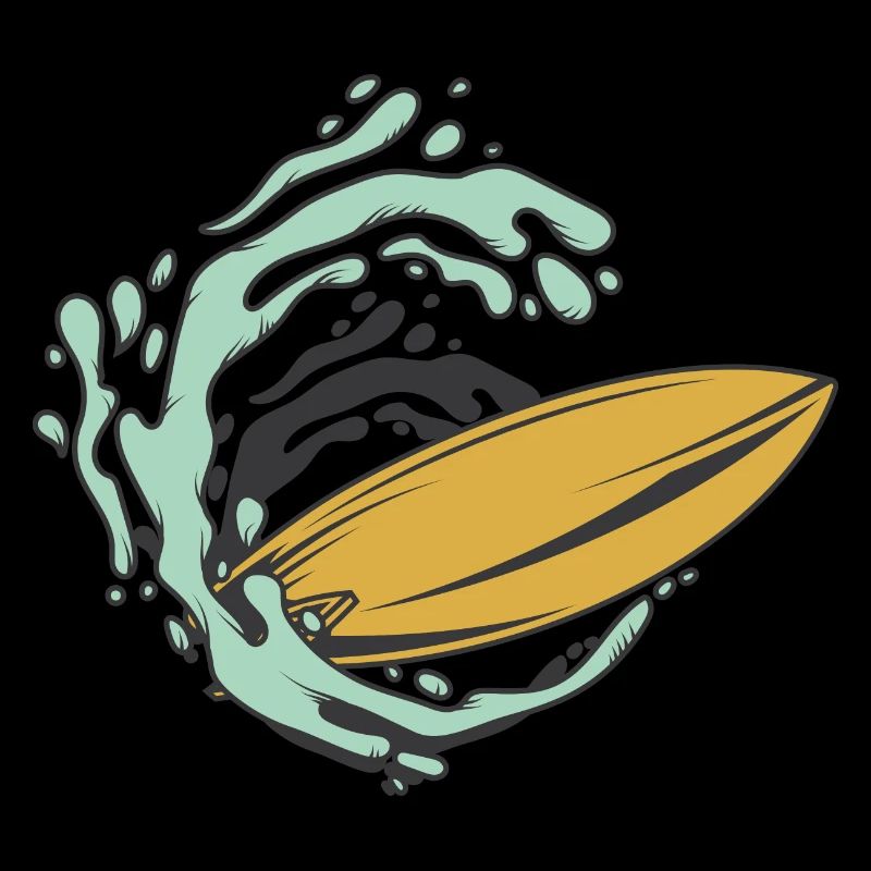 Surfboard Wave