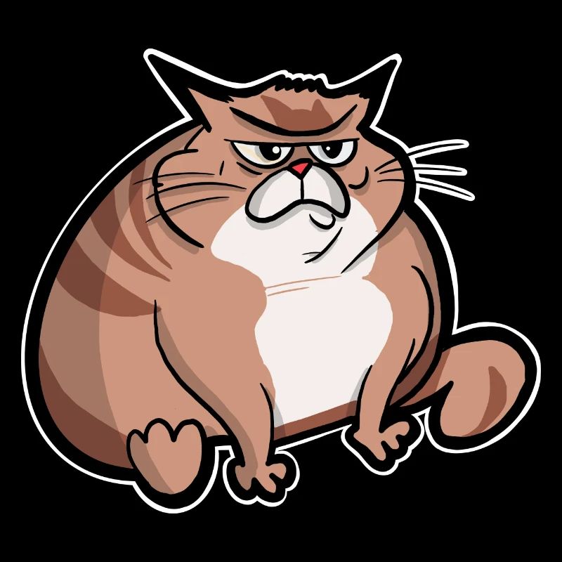 Dicke Katze