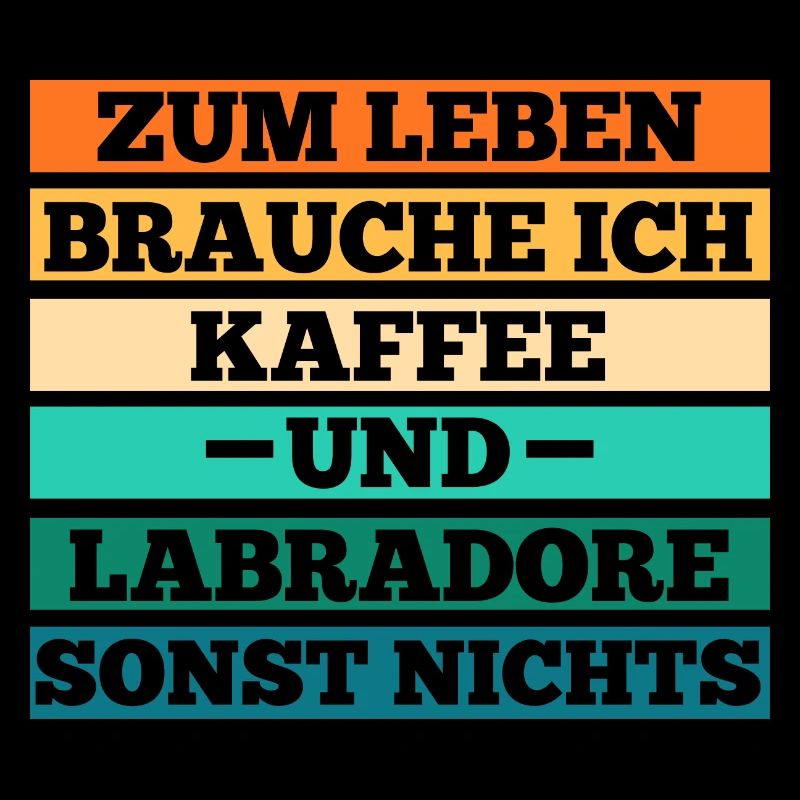 Kaffee Hund Labrador