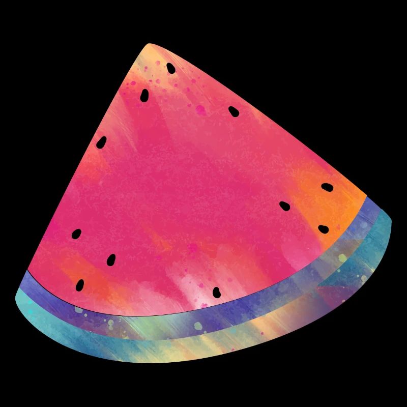 Bunte Wassermelone Sommer Lebensmittel