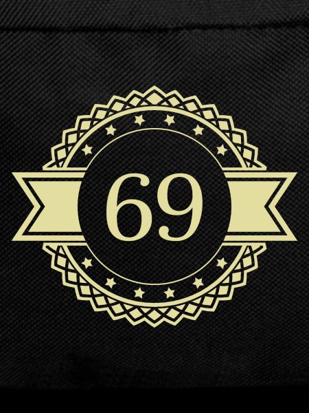 69 Number Emblem