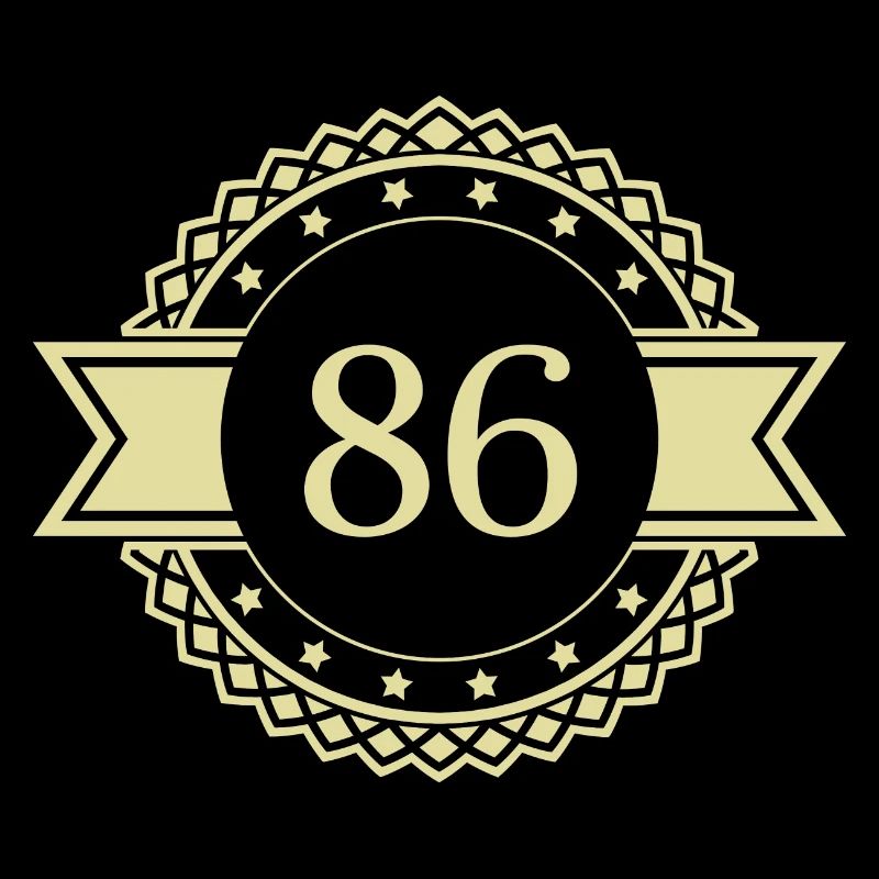 86 Emblème numérique