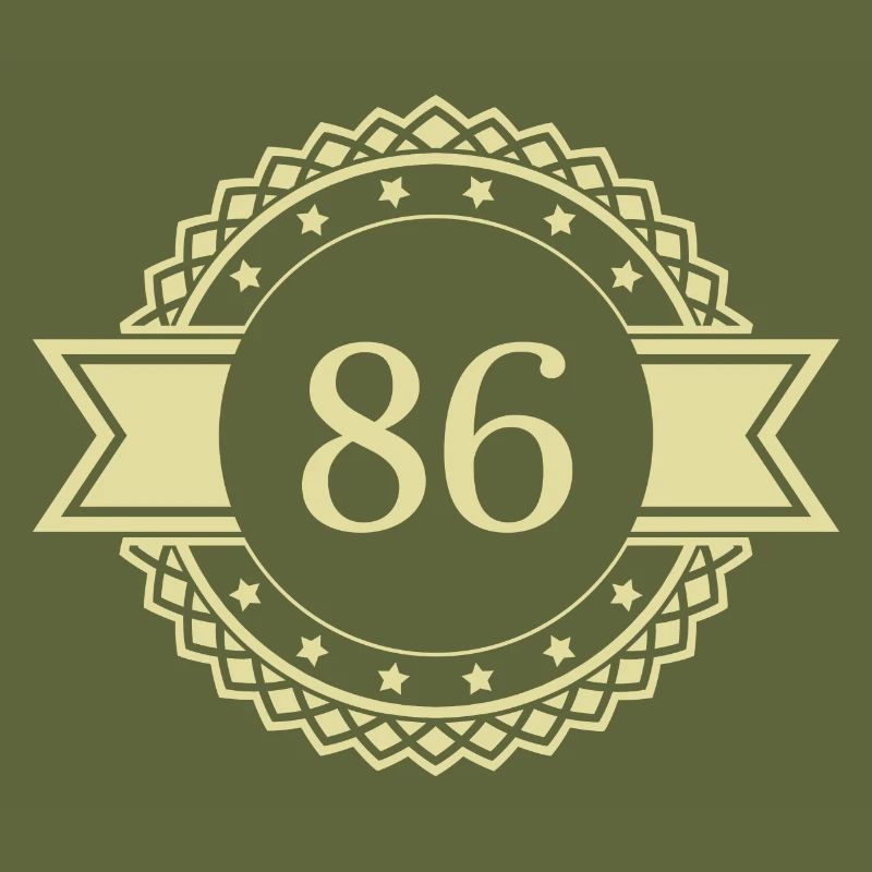 86 Emblème numérique