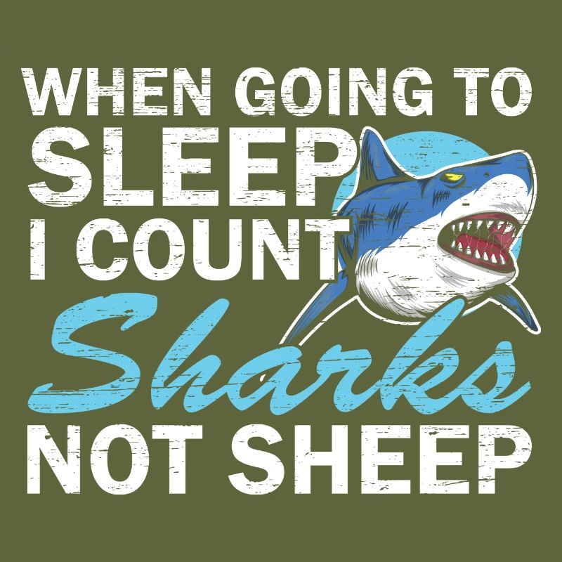 Quand je m’endors, je compte les requins, pas Sha