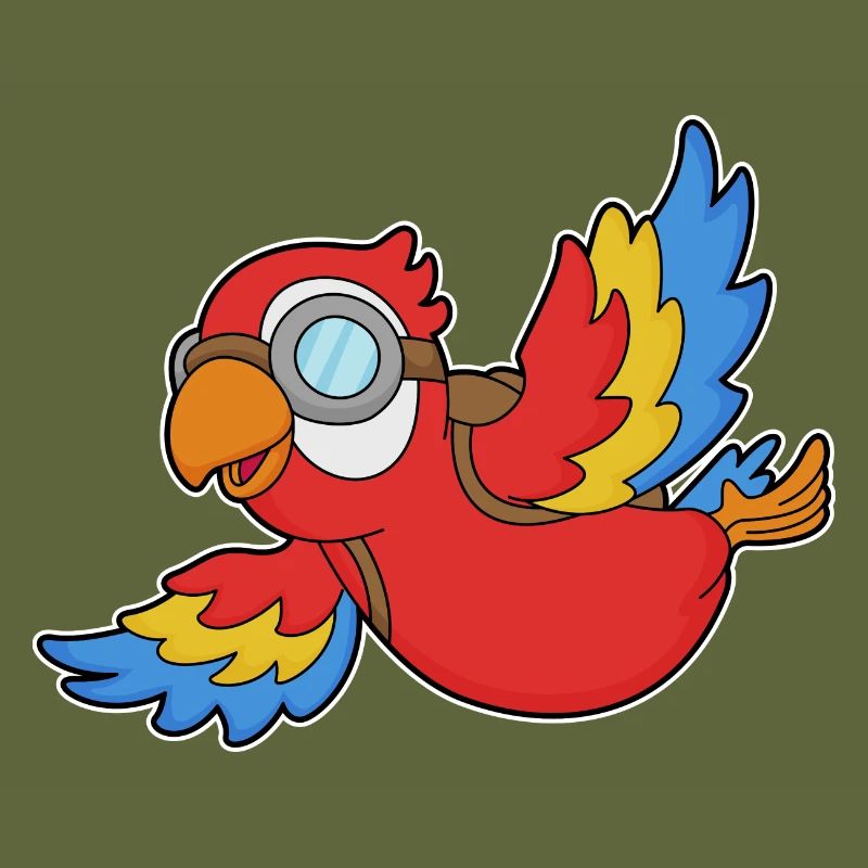 Parrot Goggles Backpack