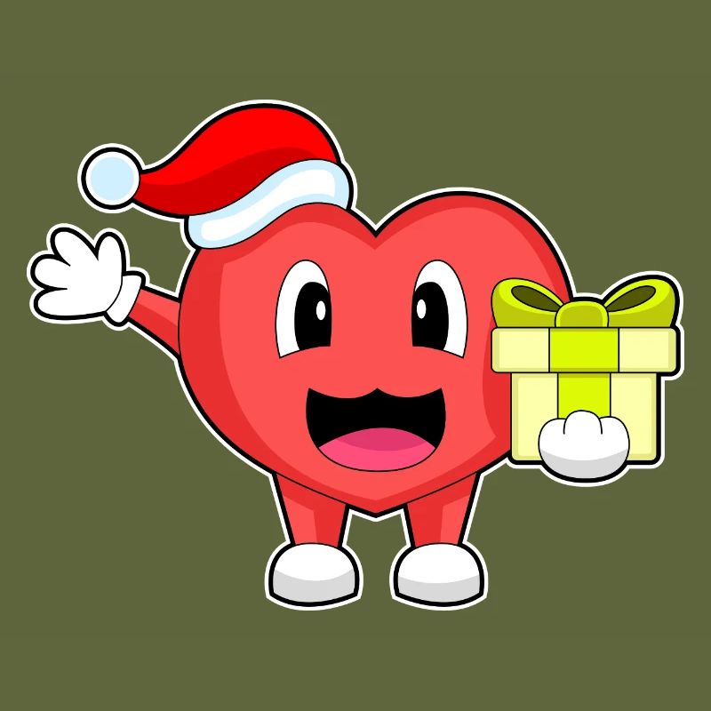 Heart Christmas Package