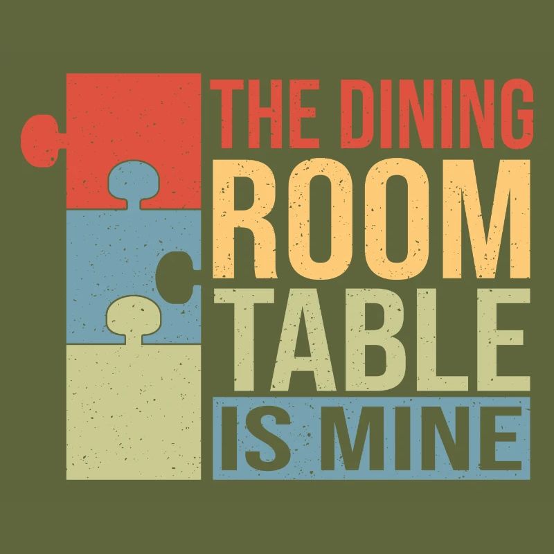 The dining table is mine