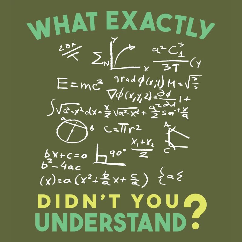 Physics Math Formula Joke