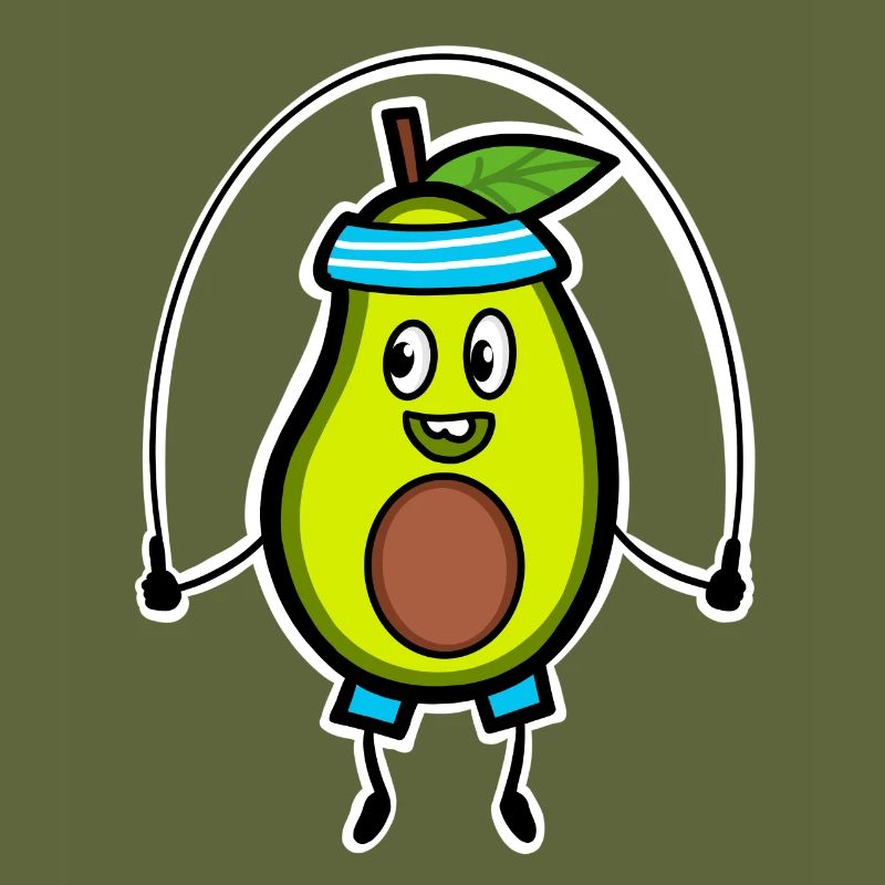 Avocado Jumping Rope
