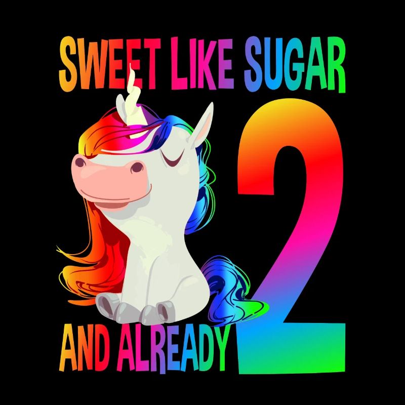 Douce comme du sucre et déjà 2 - 2 ans licorne