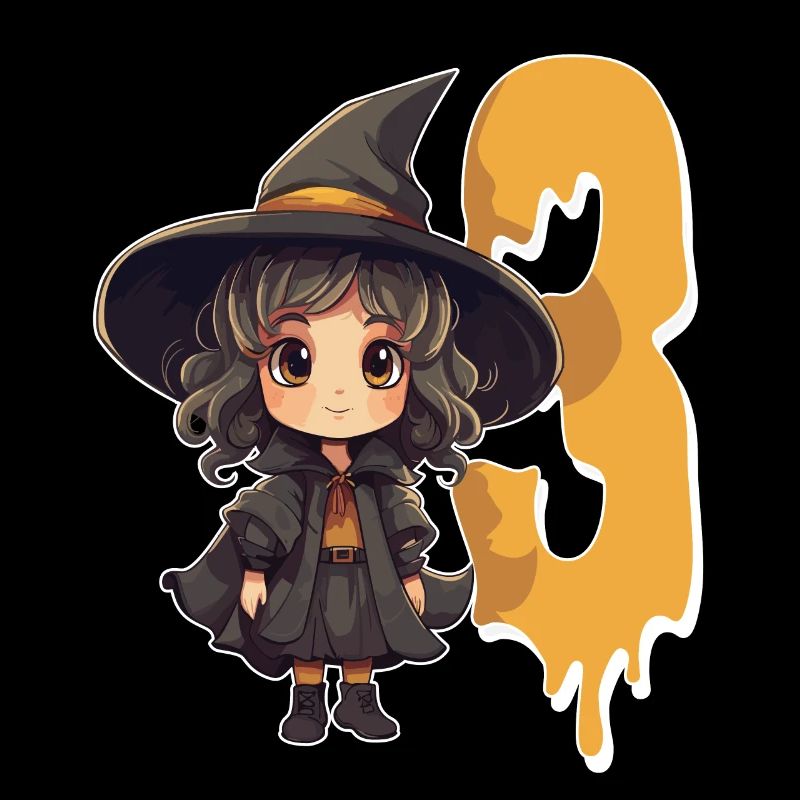 Witch Birthday Costume – Three Years