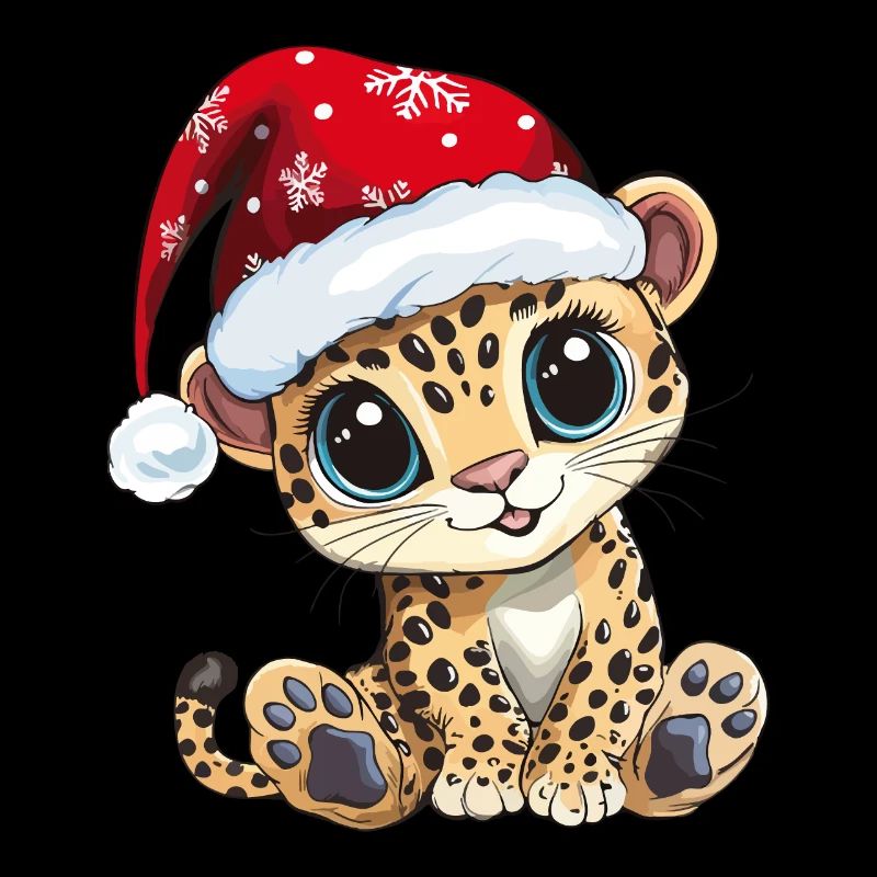 Léopard Noël Mignon Noël mignon