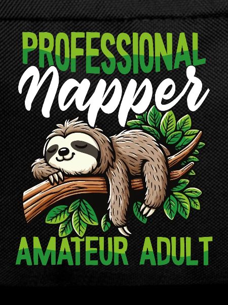 Funny Sloth Professional Nap