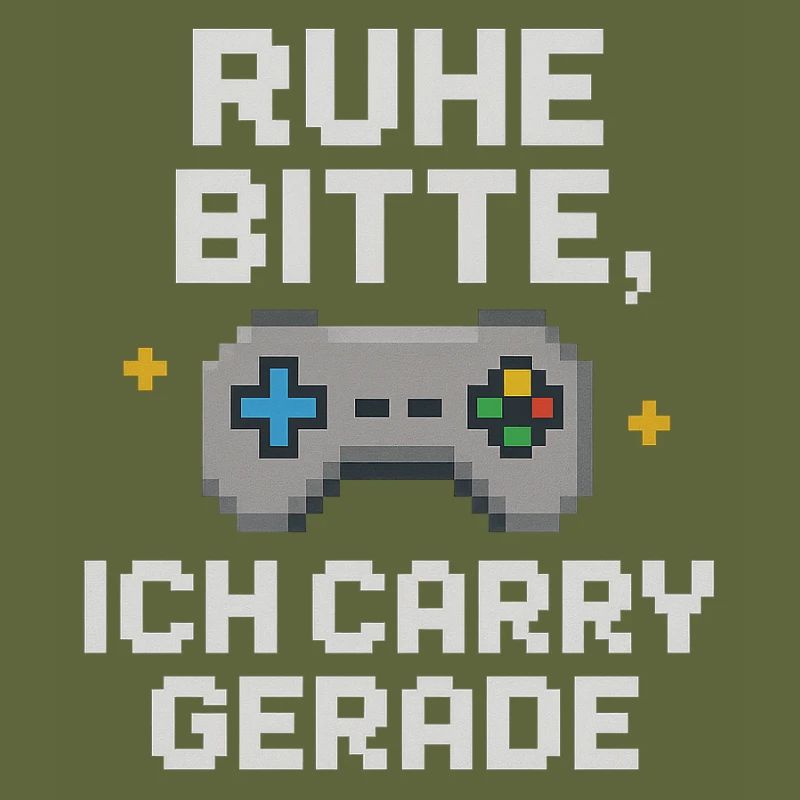 Ruhe Bitte Pixel Controller Grafik
