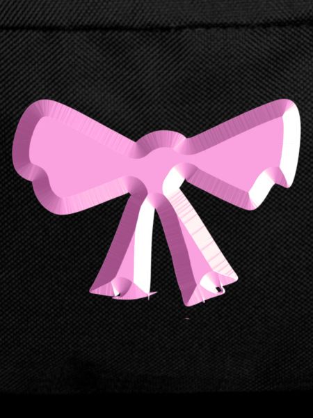 loop symbol fly pink shiny
