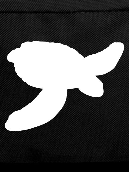 Water turtle outline