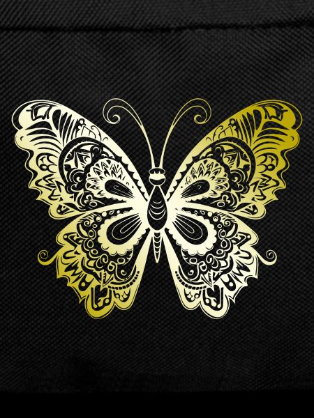 Butterfly Mandala gold