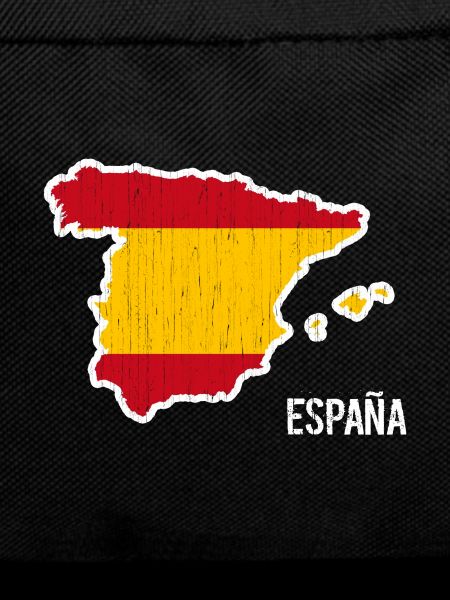 Spain, flag, outline, souvenir