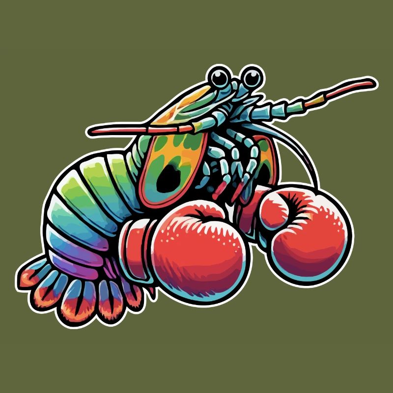 Mantis Shrimp Boxing Funny Mantis Shrimp
