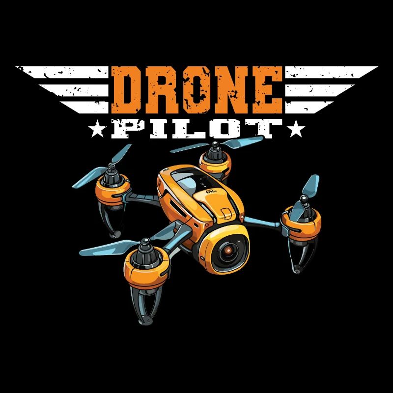 Drone Pilot Drones Copter FPV UAS Pilot Drone
